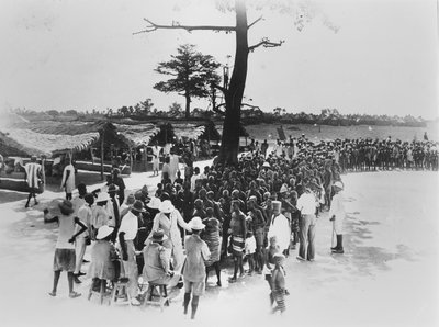 Outdoor Vaccination Session in the Côte d